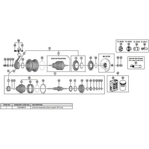 시마노 SG-C6061-8C 내부 조립 3137974304