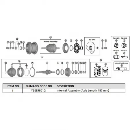 시마노 SG-C6061-8D 내부 조립 3137974305