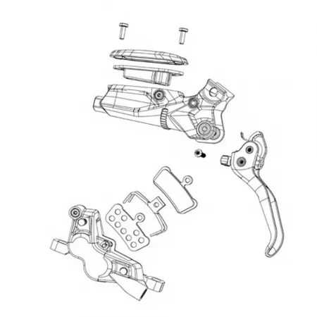 스램 17P 203mm 220mm 로터 디스크 브레이크 캘리퍼 어댑터 3138712929