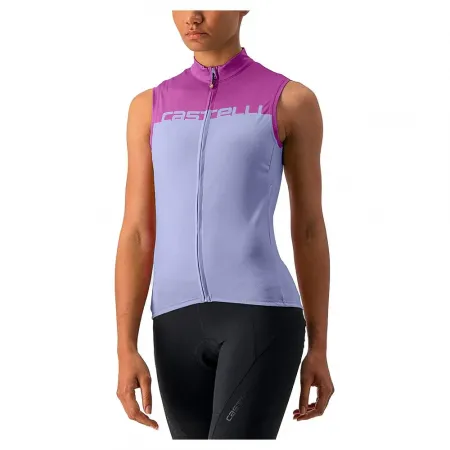 카스텔리 Velocissima 슬리브리스 사이클링 져지 3139327407