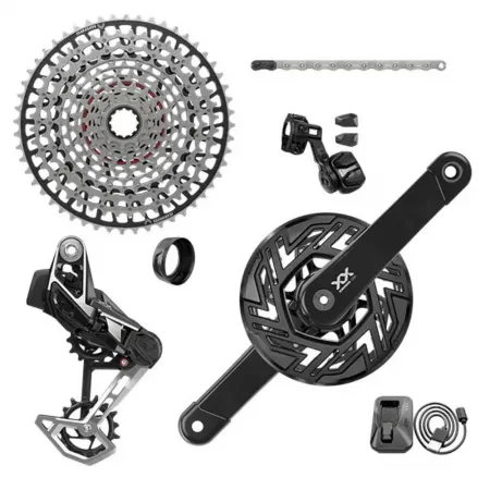 스램 XX T-Type Eagle E-MTB 104BCD Transmission AXS 자전거 부품 그룹 3139580552