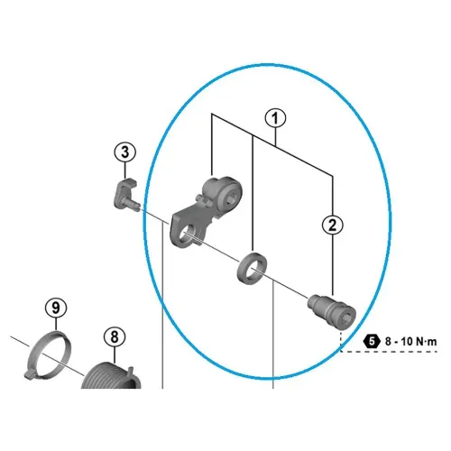 시마노 R7150 드레일러 행어 키트 3139872657