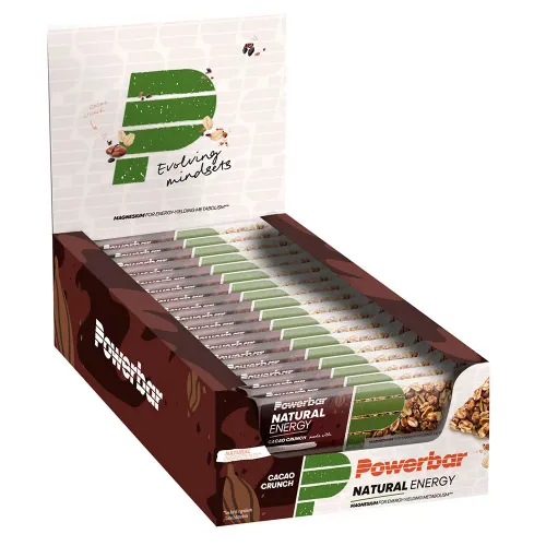 파워바 Natural 에너지 바 상자 카카오 크런치 40g 18 단위 3139987896