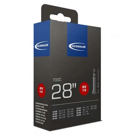 SCHWALBE SV15 Presta 60 mm 내부 튜브 50 단위 3140132526