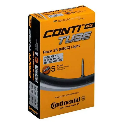 CONTINENTAL Race Light Presta 42 mm 내부 튜브 3140220281