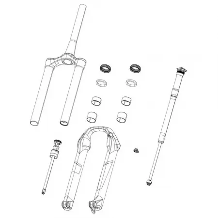 락샥 Crown Charger RL 3 Positions Select SID35/SID SL D1+ 2024+ 손잡이 키트 3140277713