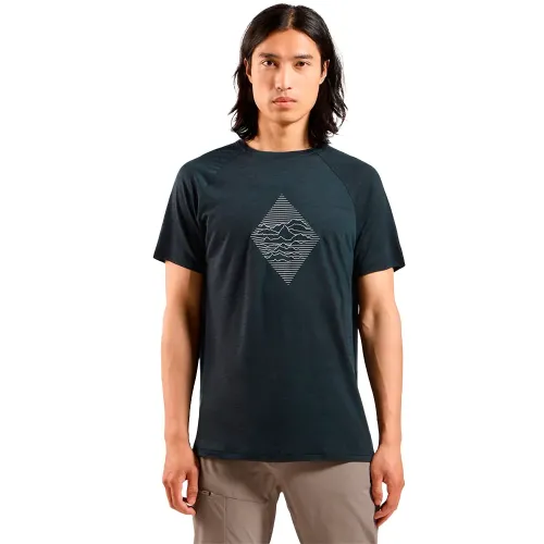 ODLO Merino 130 Peaks 반팔 이너웨어 3140799610