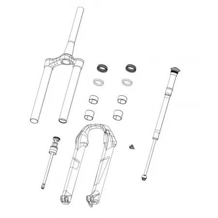락샥 160 mm 27/29in 38 mm Domain C1+ 2025+ 업그레이드 키트 3140995504