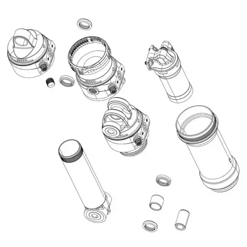 락샥 Super Deluxe Air C-Generation 2023+ 서비스 키트 3141012211