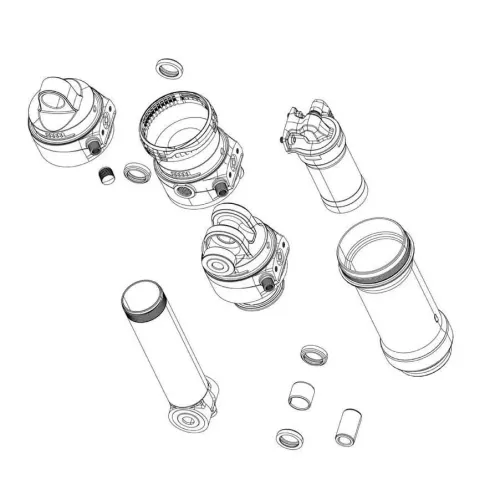 락샥 Super Deluxe C1+/Super Deluxe Flight Attendant C1+ 2023+ 피스톤 키트 3141012213