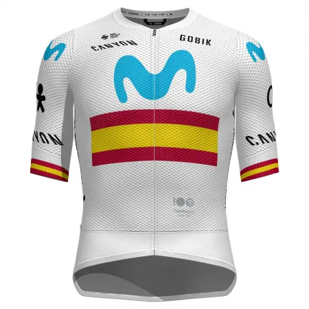 고빅 TEAMS Carrera Movistar Gravel Team La Vuelta 2024 반팔 져지 3141295628