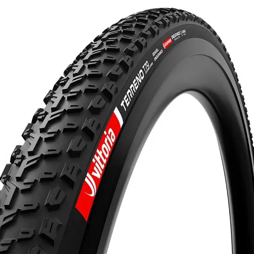 비토리아 Terreno T70 Coarse Loose 엔듀런스 G2.0 튜블리스 700C x 40 자갈 타이어 3141387208