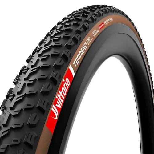 비토리아 Terreno T70 Coarse Loose 엔듀런스 G2.0 튜블리스 700C x 40 자갈 타이어 3141387209