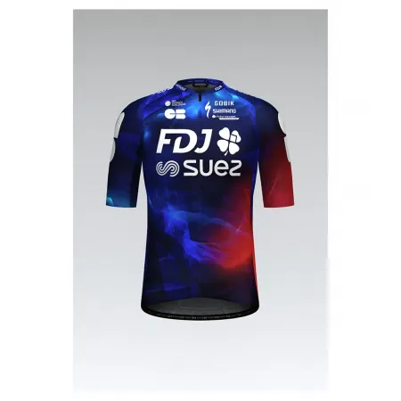 고빅 모비스타 Odyssey FDJ Suez 2025 반팔 져지 3141674434