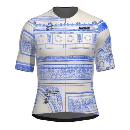 산티니 TDF Arrivée Arc De Triomphe 2025 반팔 져지 3141905948