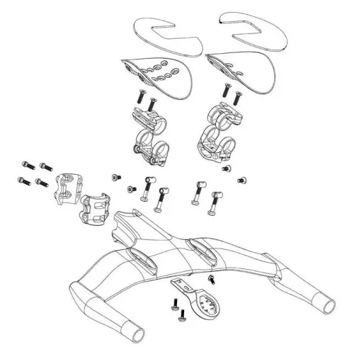 ZIPP SL80 Race 핸들 그립 3142201561