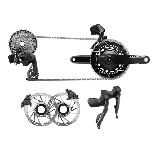 스램 Force e-Tap AXS E1 2x Hidro Flat Mount CL 자전거 부품 그룹 3142262547