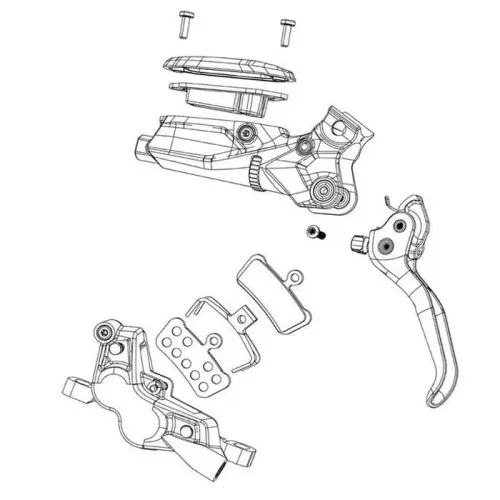 스램 Maven Base A1 피스톤 키트 3142426099