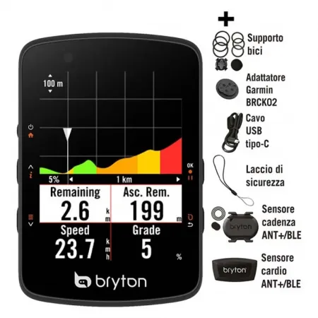 BRYTON Rider 550D CAD/HRM 자전거 컴퓨터 3142533431