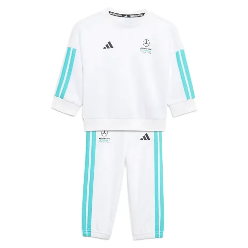 아디다스 Mercedes-AMG Petronas F1 팀 DNA Jogger 롱 Sleeve 세트 3142712379