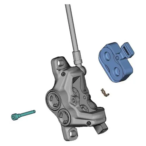 시마노 BR-M9220 디스크 브레이크 패드 스페이서 3142845369