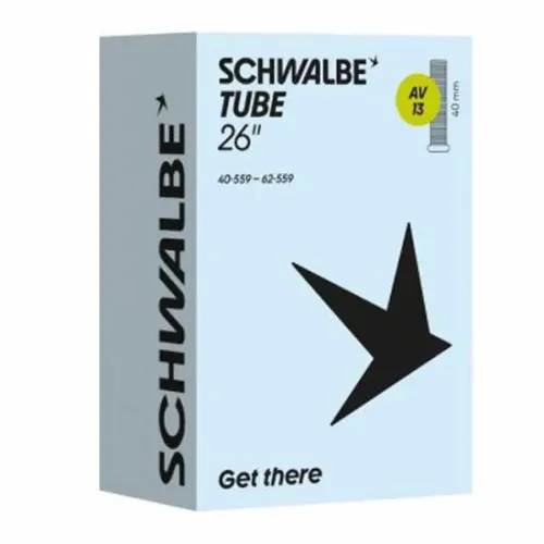 SCHWALBE AV13 Schrader 40 mm 내부 튜브 3142920108