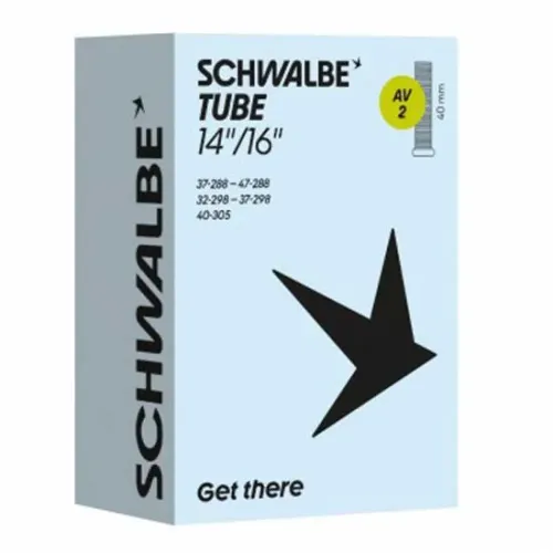 SCHWALBE AV2 Schrader 40 mm 내부 튜브 3142920110