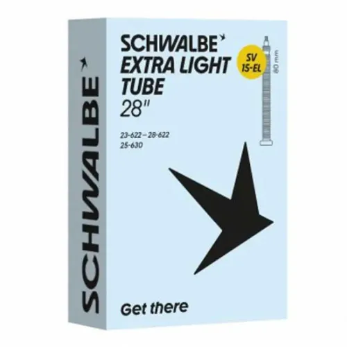 SCHWALBE SV15-EL Extra Light Presta 80 mm 내부 튜브 3142920111
