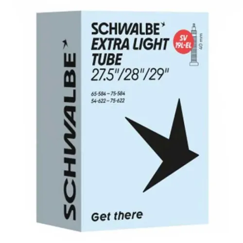 SCHWALBE Prest SV19L-EL 40 mm 내부 튜브 3142965479