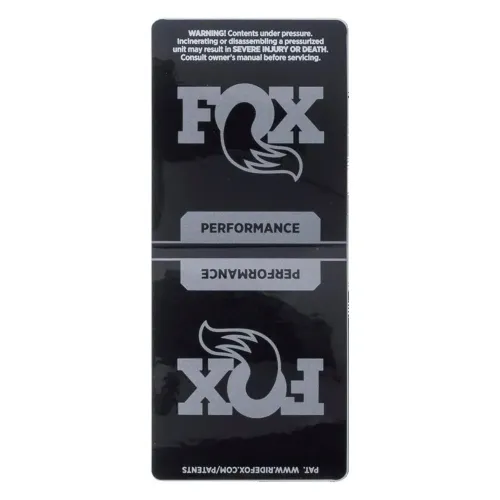 폭스 Float X Genie P-S Reservoir 2025 데칼 키트 3143019787