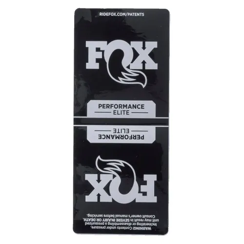 폭스 Float X Genie P-SE Reservoir 2025 데칼 키트 3143019788