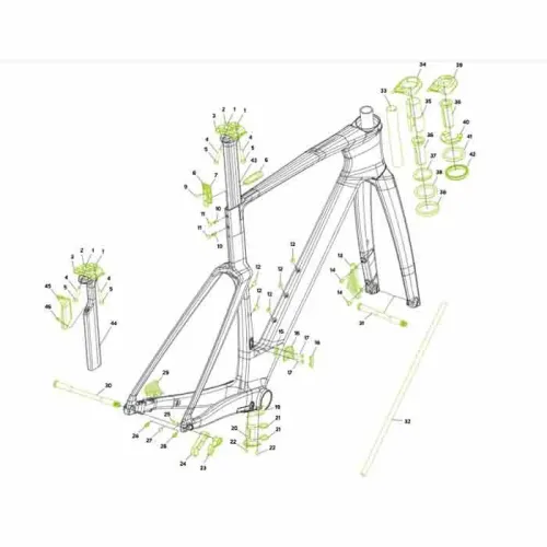 메리다 Reacto V 전면 디스크 냉각기 3143234645