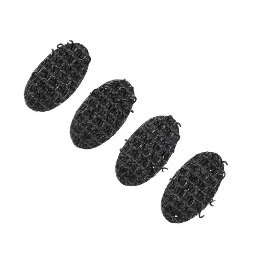 아부스 Velcro Oval 헬멧 내피 패드 4 단위 3143397949