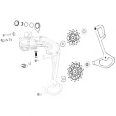 스램 이글 NX/SX/S100 변속기 풀리 시스템 3143423785