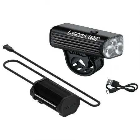 리자인 Macro 드라이브 1400+ Loaded Kit Infinite 라이트 파워 XL+ 자전거 라이트 3143624772