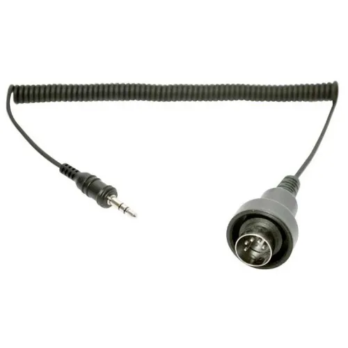 세나 Stereo Jack to 5 pin DIN for 1983 and Later for 야마하 HarleyDavidson 가와사키 스즈키 케이블 4136109149