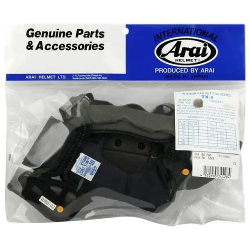 아라이 Tour-X4/MX-V 헬멧 이너 패드 4137251950