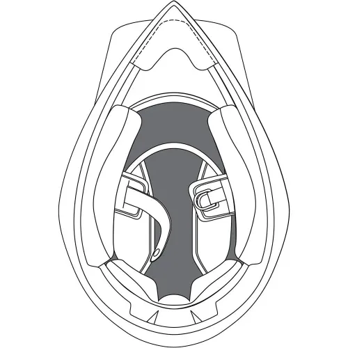 AGV AX9 Crown 헬멧 이너 패드 4137342072