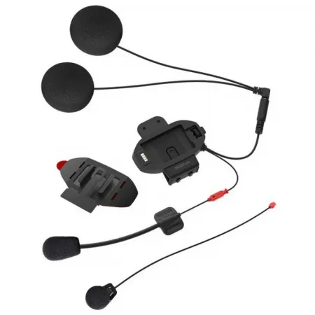 세나 SF1/SF2/SF4 헬멧 Clamp Kit W/HD 인터콤 오디오 키트 4137342654