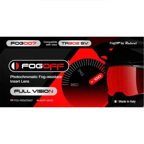 MT헬멧 FOG007 District/Streetfighter FogOff ® Photochromatic 김서림 방지 4137916997