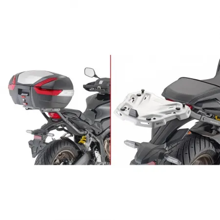 기비 Monokey/Monolock 혼다 CB 650 R 탑 케이스 후면 피팅 4137999689