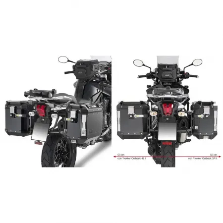 기비 Trekker Outback Monokey Cam 트라이엄프 Tiger Explorer 1200/Tiger 1200 사이드 케이스 장착 4137999881
