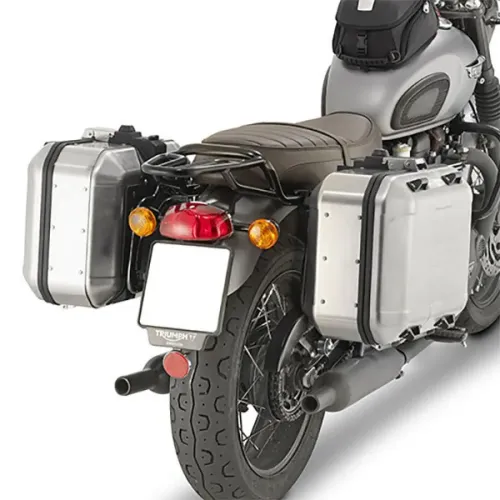 기비 Monokey 레트로 Fit 트라이엄프 Bonneville T100 T120 사이드 케이스 장착 4137999882