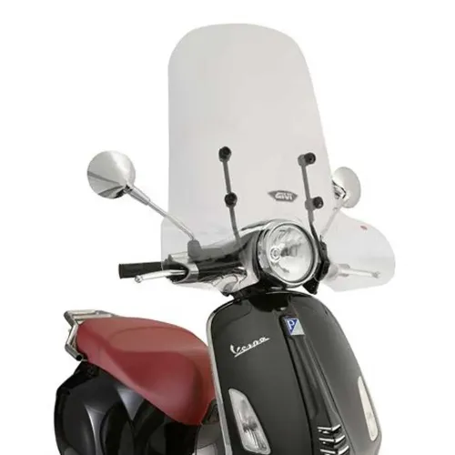 기비 5608A Piaggio Vespa Primavera 50/125/150 앞유리 4138043931