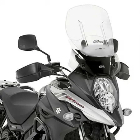 기비 AF3112 Airflow 스즈키 DL 650 V-Strom 조절 가능한 앞 유리 4138043997