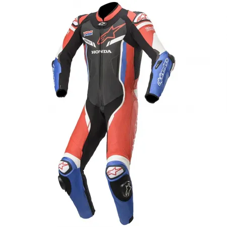 알파인스타 혼다 GP Pro V2 Tech-Air Compatible 오토바이 가죽 슈트 4139592676