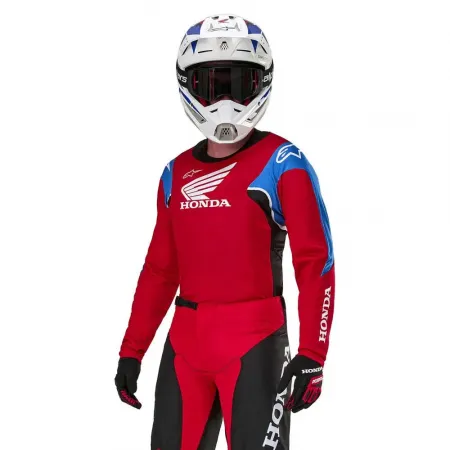 알파인스타 혼다 Racer Iconic 긴팔 티셔츠 4139592679