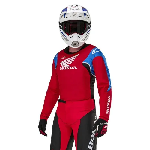 알파인스타 혼다 Racer Iconic 긴팔 티셔츠 4139592679
