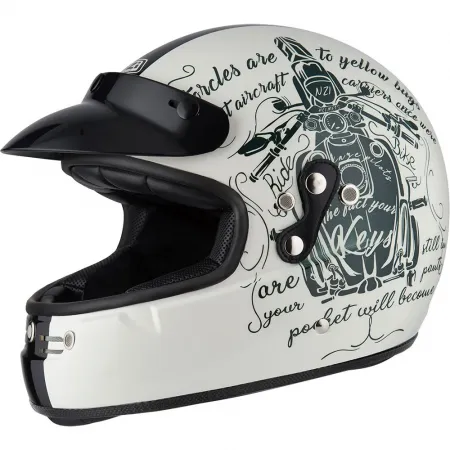 NZI Flat Track 2 풀페이스 헬멧 4139684473