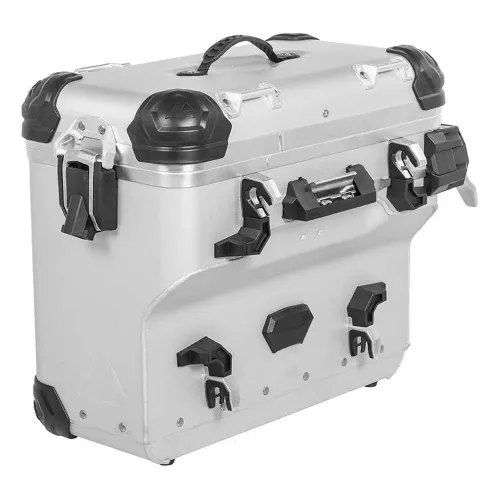 투라텍 ZEGA EVO X Special 45L+45L Silver Rack Without Lock BMW R1250GS/R1200GS 2014 사이드 케이스 세트 4140513013